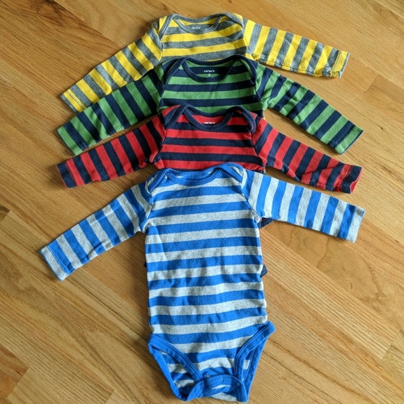 Carter's Other - Carter's Long Sleeve Body Suits (set of 4)
